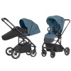 Carrello Alfa BF CRL-5508 - прогулянкова коляска з реверсивним блоком (сидіння встановлюється обличчям до мами), регулюється висота капюшону • Indigo Blue