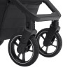 Carrello Alfa BF CRL-5508 - прогулянкова коляска з реверсивним блоком (сидіння встановлюється обличчям до мами), регулюється висота капюшону • Midnight Black