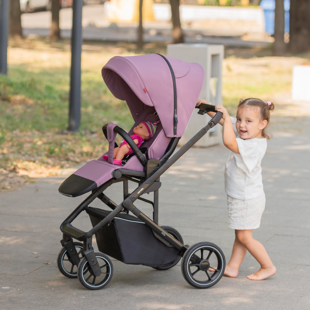 Прогулянкова коляска з реверсивним блоком Carrello Alfa Midnight