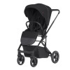Carrello Alfa BF CRL-5508 - прогулянкова коляска з реверсивним блоком (сидіння встановлюється обличчям до мами), регулюється висота капюшону • Midnight Black