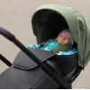 Carrello Alfa BF CRL-5508 - прогулянкова коляска з реверсивним блоком (сидіння встановлюється обличчям до мами), регулюється висота капюшону • Midnight Black