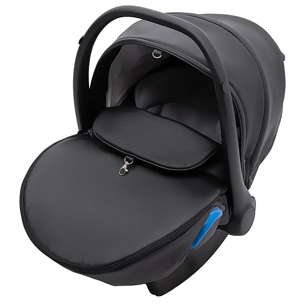 Bair Kite ECO - автокресло для детей (от 0 до 1 года / до 75 см), лёгкое (3.2 кг) • Black (681099)