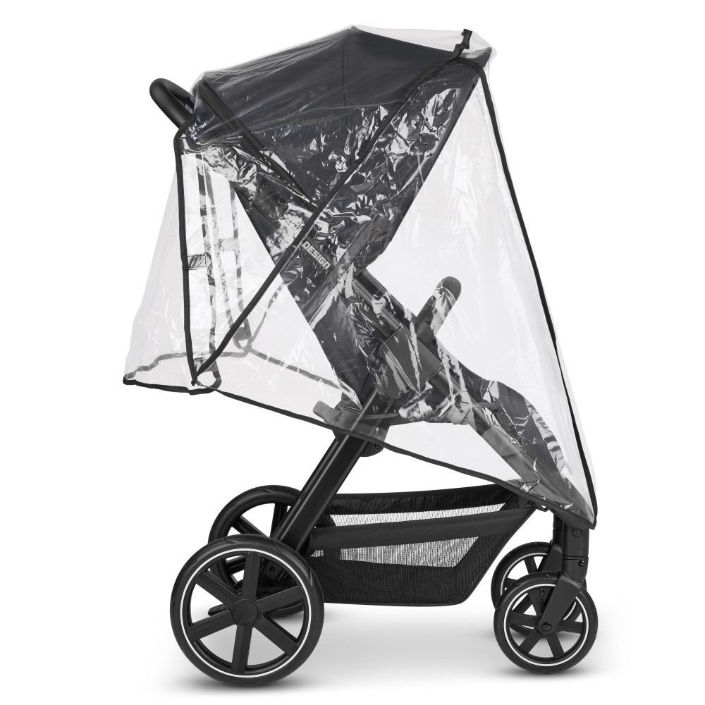 ABC Design - дощовик до колясок ABC Design Avus, Ping, Ping 2, Ping 2 Trekking • Black