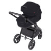 Carrello Omega Plus CRL-6545/1 - дитяча коляска 3в1 з автокріслом для новонародженого (0-13 кг, 40-87 см) • Cosmo Black