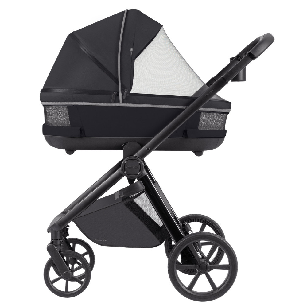 Carrello Omega Plus CRL-6545/1 - дитяча коляска 3в1 з автокріслом для новонародженого (0-13 кг, 40-87 см) • Cosmo Black Carrello Omega Plus CRL-6545/1 - дитяча коляска 3в1 з автокріслом для новонародженого (0-13 кг, 40-87 см) • Cosmo Black