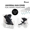 Hauck Pushchair Raincover - дождевик для трехколесной коляски • Black