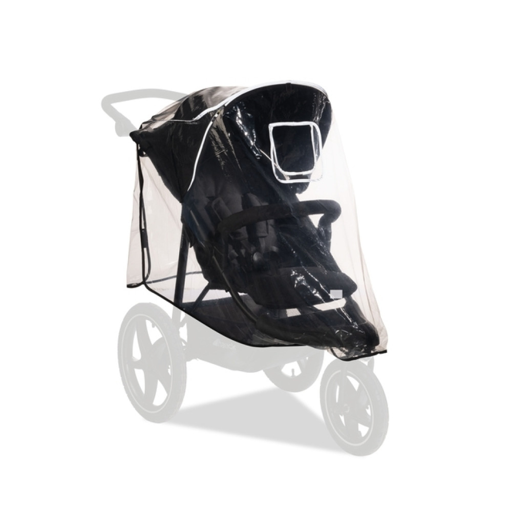 Hauck Pushchair Raincover - дождевик для трехколесной коляски • Black