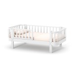 Veres Monaco | Верес Монако 160 - подростковая кровать (160x80 см), бук, антибактериальная краска с ионами серебра • White | Белый