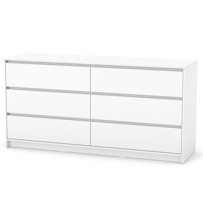 Veres Bern | Верес Берн 1750 - детский комод (175 см) • White | Белый
