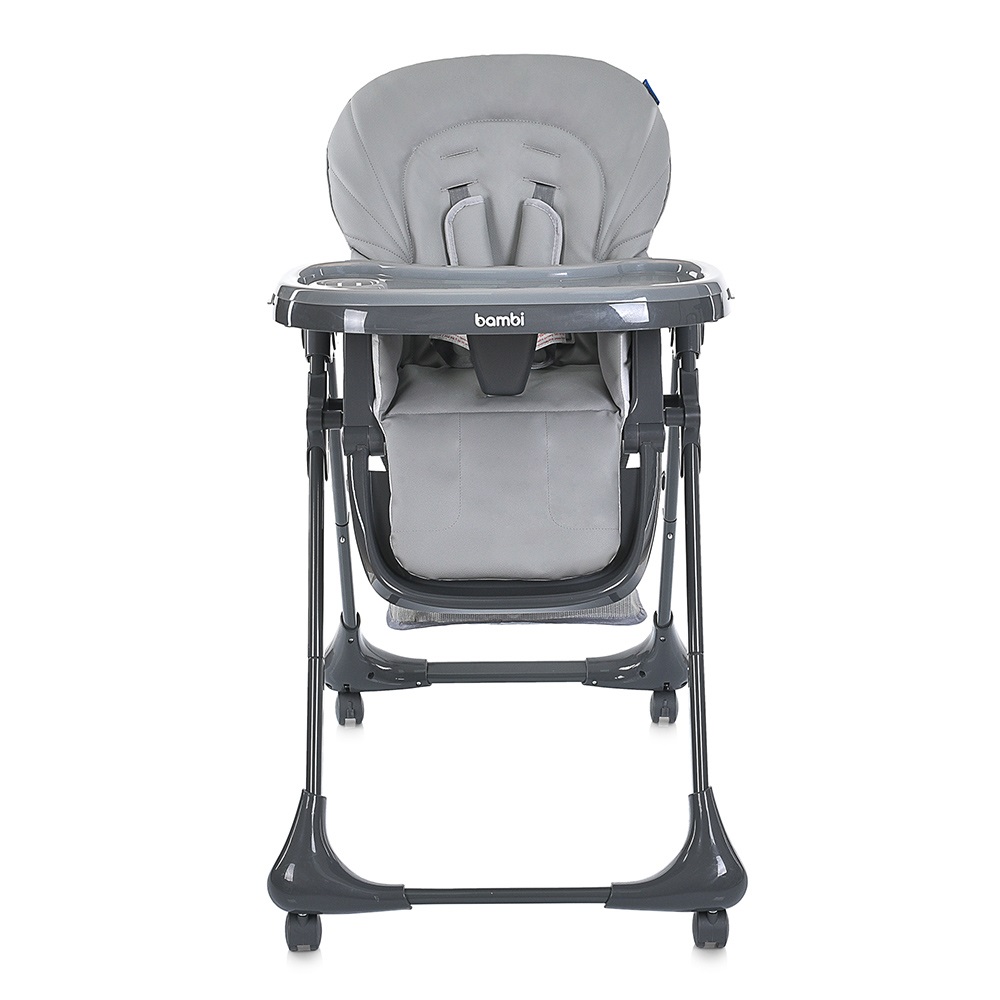 Стільчик для годування Bambi M 3233L-G Gray Стільчик для годування Bambi M 3233L-G Gray