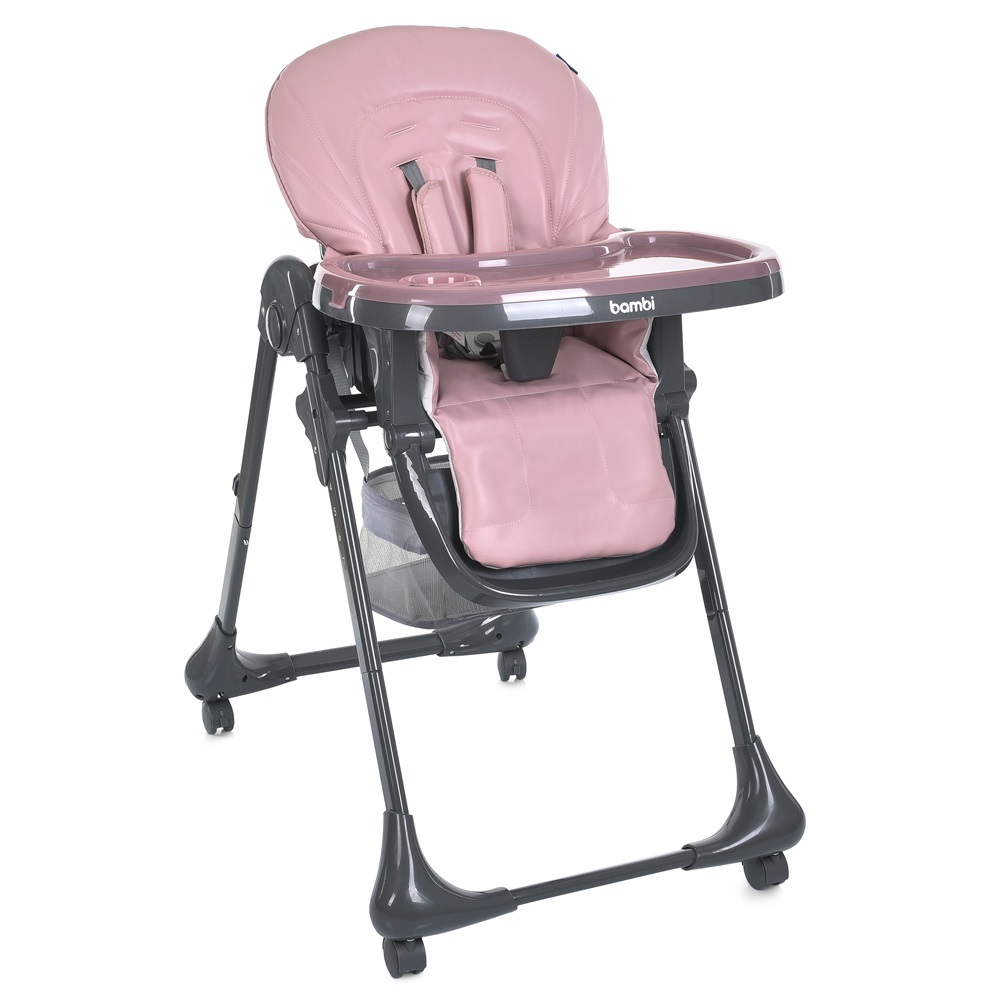 Стільчик для годування Bambi M 3233L-G Pink