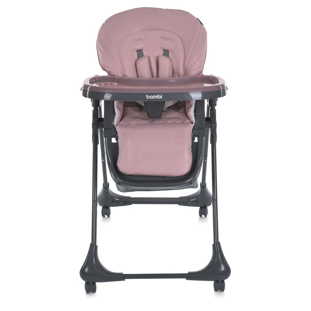 Стільчик для годування Bambi M 3233L-G Pink Стільчик для годування Bambi M 3233L-G Pink