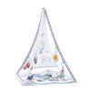 Hauck 1st Tent - многофункциональный игровой коврик с навесом от солнца • White