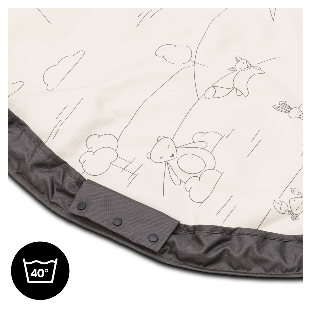 Hauck Play N Tidy - игровой коврик-сумка • Dark Grey Hauck Play N Tidy - игровой коврик-сумка • Dark Grey