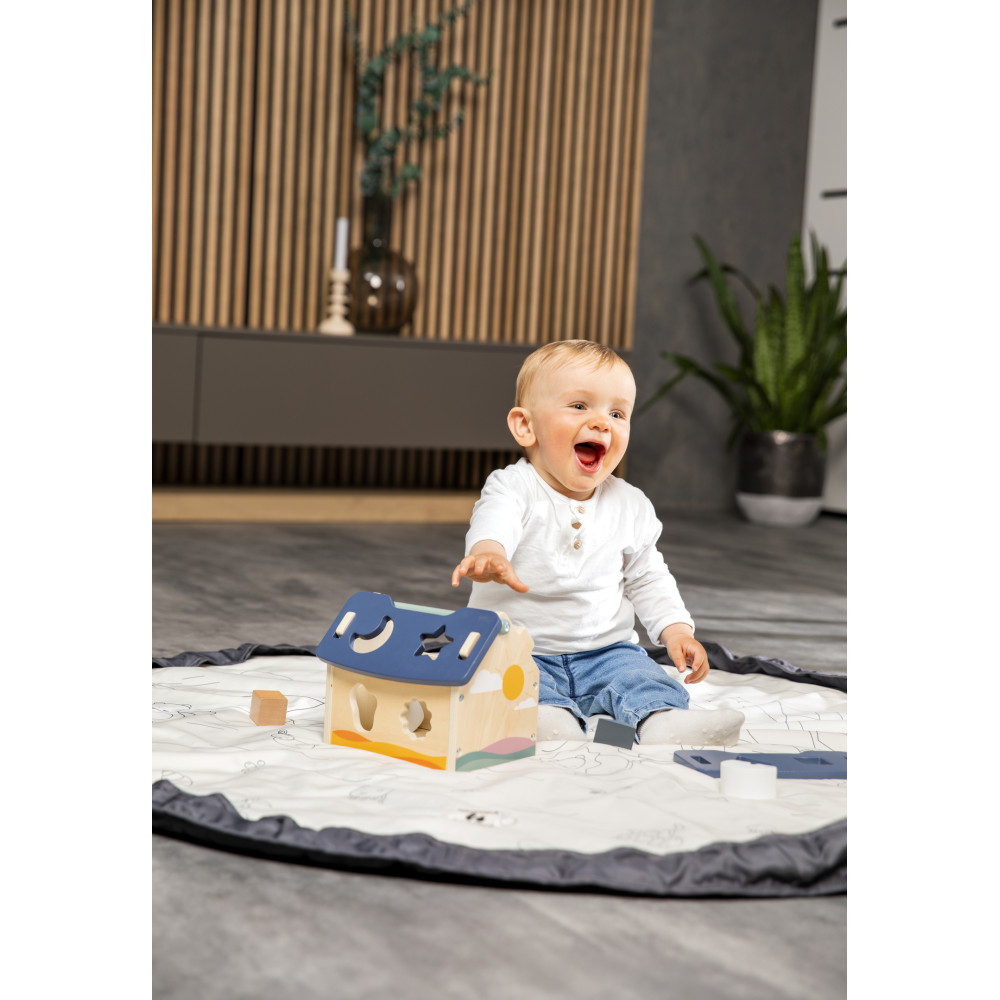 Hauck Play N Tidy - игровой коврик-сумка • Dark Grey Hauck Play N Tidy - игровой коврик-сумка • Dark Grey