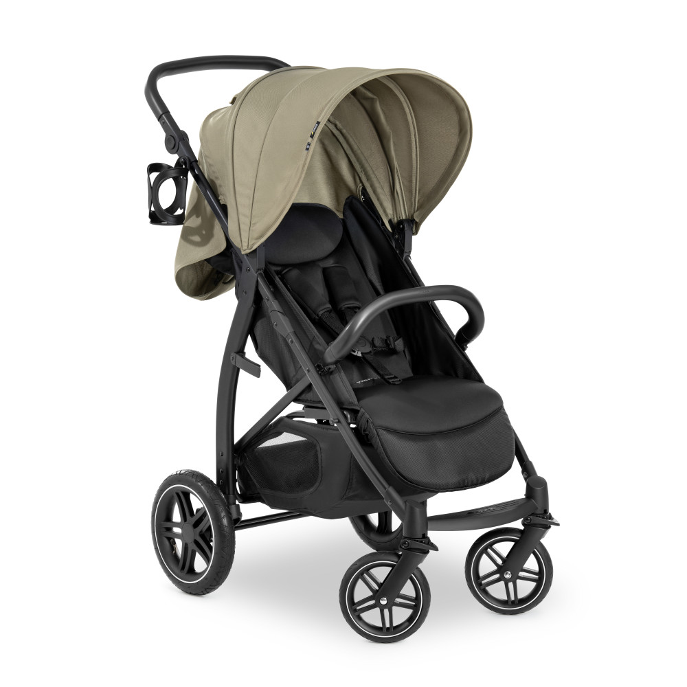 Hauck Rapid 4D Air - прогулянкова коляска з великими колесами • Olive