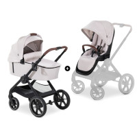 Hauck Walk N Care - универсальная коляска 2в1 с реверсивным блоком и большими колесами • Beige
