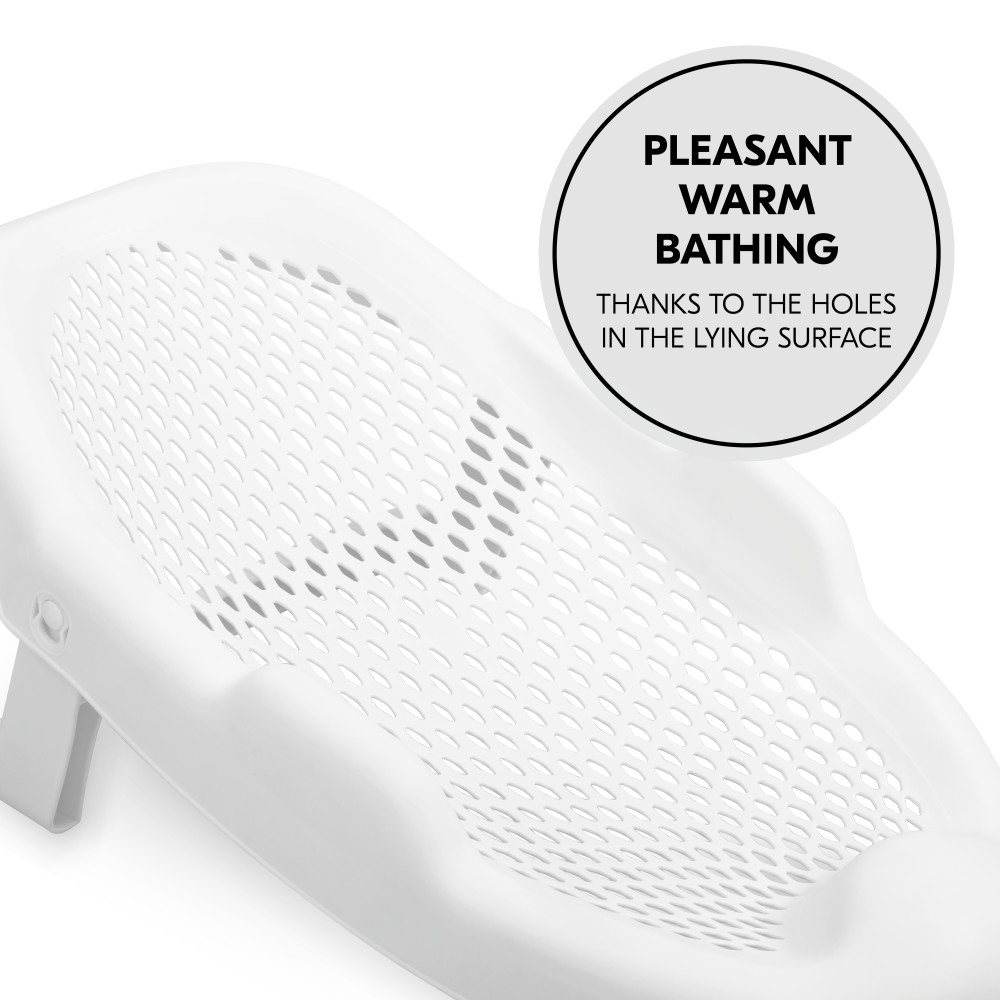 Hauck Bathtub Baby Inlay - сиденье для ванночки для безопасного купания • White