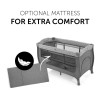 Hauck Sleep N Play - детский манеж-кроватка для путешествий • Nordic Grey