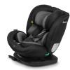 Lionelo Bastiaan i-Size - детское автокресло (от рождения до 10 лет / от 40 до 150 см), поворотная база на 360°, наклон спинки, регулировка подголовника • Black Grey