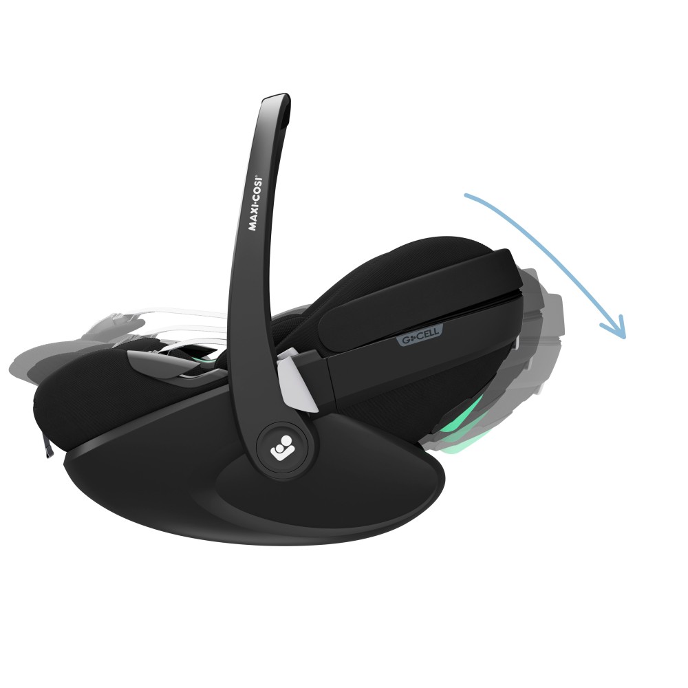 Maxi-Cosi Pebble 360 Pro² - автокресло для новорожденных (автолюлька), раскладывается в лежачее положение (от 0 до 18 месяцев / 40 - 87 см) • Twillic Black