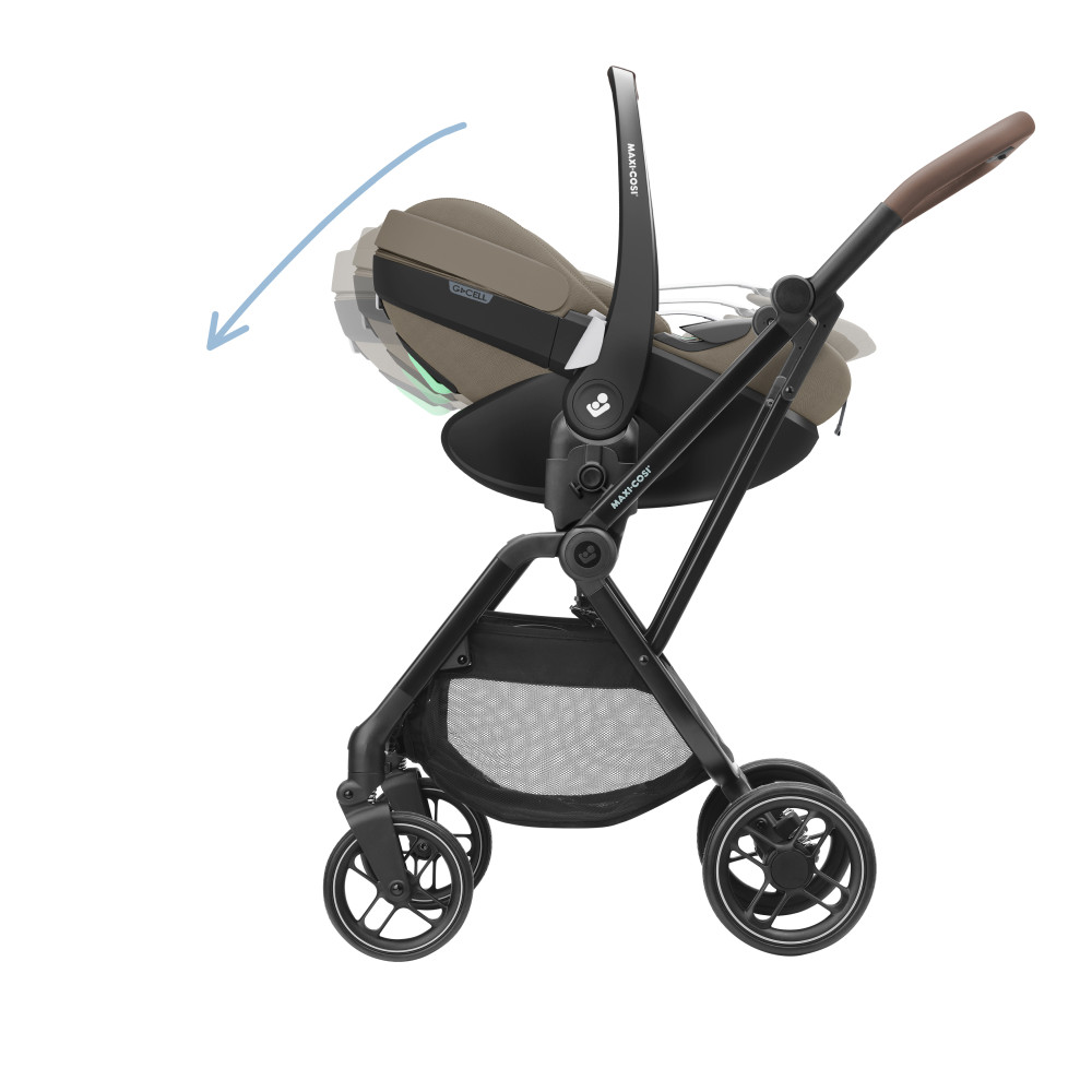 Maxi-Cosi Pebble 360 Pro² - автокрісло для новонароджених (автолюлька), розкладається до лежачого положення (від 0 до 18 місяців / 40 - 87 см) • Twillic Truffle Maxi-Cosi Pebble 360 Pro² - автокрісло для новонароджених (автолюлька), розкладається до лежачого положення (від 0 до 18 місяців / 40 - 87 см) • Twillic Truffle