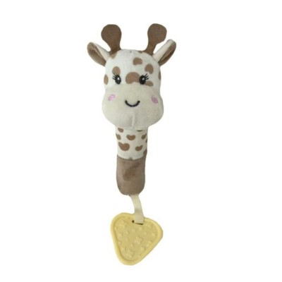 Погремушка-пищалка с прорезователем Tulilo Жираж (9321)