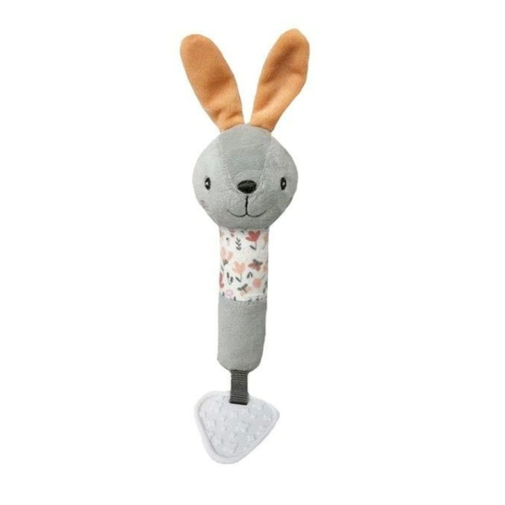 Погремушка-пищалка с прорезователем Tulilo Зайчик (9329)