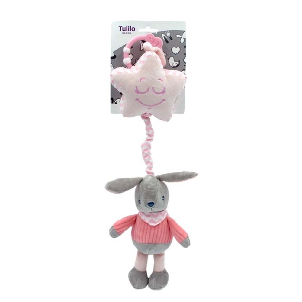 Подвесная музыкальная игрушка Tulilo Зайчик (9026)
