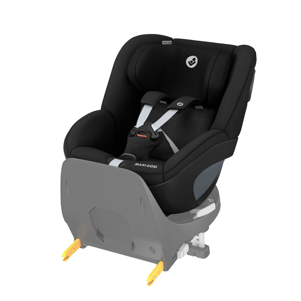 Maxi-Cosi Pearl 360 2 - вращающееся автокресло для детей (от 3 месяцев до 4 лет / 61 - 105 см) • Authentic Black