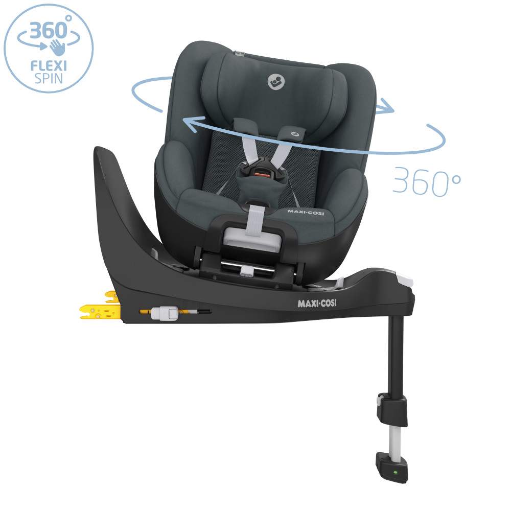 Maxi-Cosi Pearl 360 2 - вращающееся автокресло для детей (от 3 месяцев до 4 лет / 61 - 105 см) • Authentic Graphite Maxi-Cosi Pearl 360 2 - вращающееся автокресло для детей (от 3 месяцев до 4 лет / 61 - 105 см) • Authentic Graphite