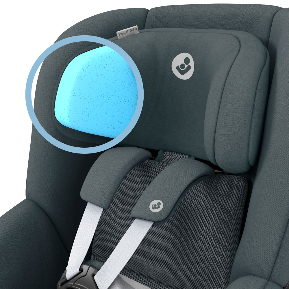 Maxi-Cosi Pearl 360 2 - вращающееся автокресло для детей (от 3 месяцев до 4 лет / 61 - 105 см) • Authentic Graphite Maxi-Cosi Pearl 360 2 - вращающееся автокресло для детей (от 3 месяцев до 4 лет / 61 - 105 см) • Authentic Graphite
