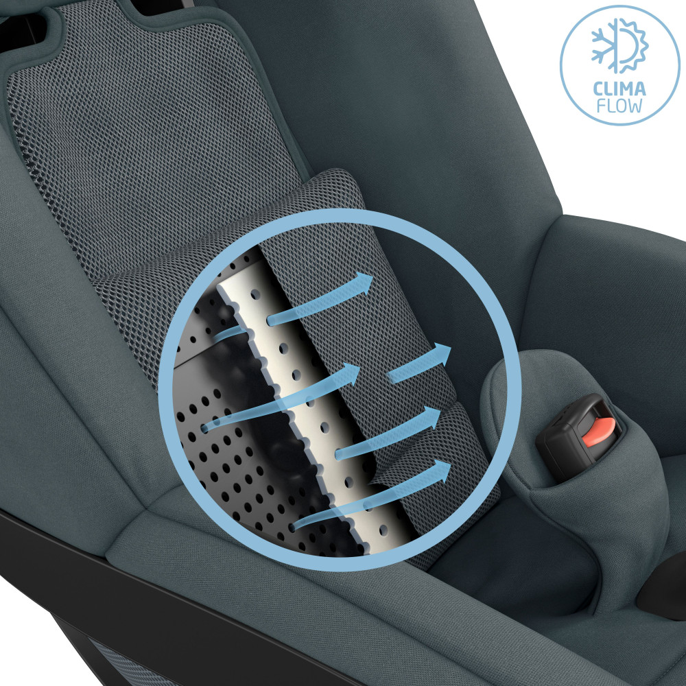 Maxi-Cosi Pearl 360 2 - вращающееся автокресло для детей (от 3 месяцев до 4 лет / 61 - 105 см) • Authentic Graphite Maxi-Cosi Pearl 360 2 - вращающееся автокресло для детей (от 3 месяцев до 4 лет / 61 - 105 см) • Authentic Graphite