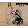 Adamex Nola - детская коляска 2 в 1, многофункциональная коляска для новорожденных • Graphite (PS-113)
