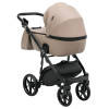 Adamex Nola Eco - дитяча коляска 2 в 1, багатофункціональний візочок для новонароджених • Dark Capuchino (SA-9)