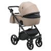 Adamex Nola Eco - дитяча коляска 2 в 1, багатофункціональний візочок для новонароджених • Dark Capuchino (SA-9)