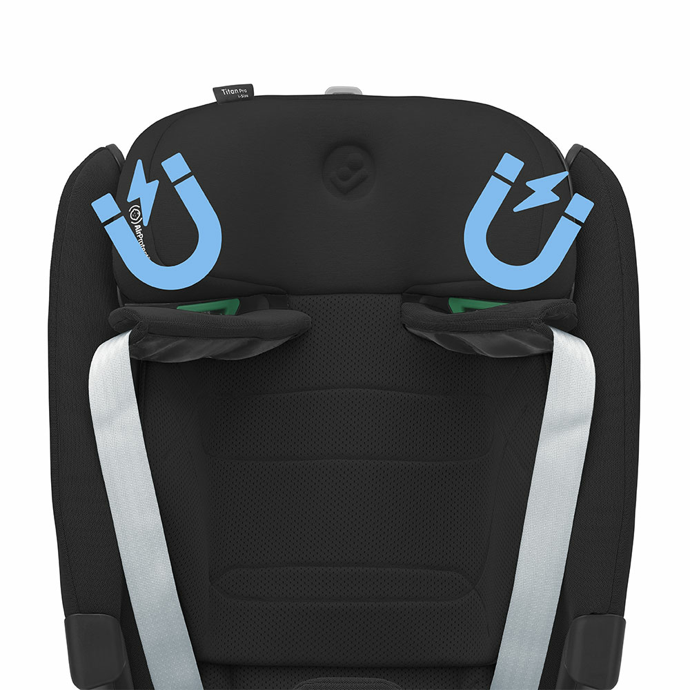 Maxi-Cosi Titan Pro² i-Size - автокрісло для дітей (від 15 місяців до 12 років / 76 - 150 см) • Authentic Black Maxi-Cosi Titan Pro² i-Size - автокрісло для дітей (від 15 місяців до 12 років / 76 - 150 см) • Authentic Black