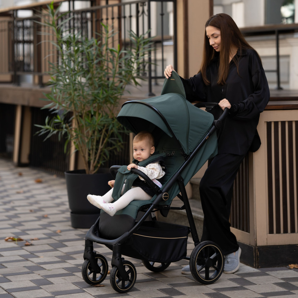 El Camino Fiji ME 1113-2 - всесезонний прогулянковий візок • Beige Matt