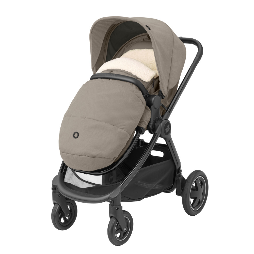 Maxi-Cosi Luxe - зимний конверт 2 в 1 • Twillic Truffle