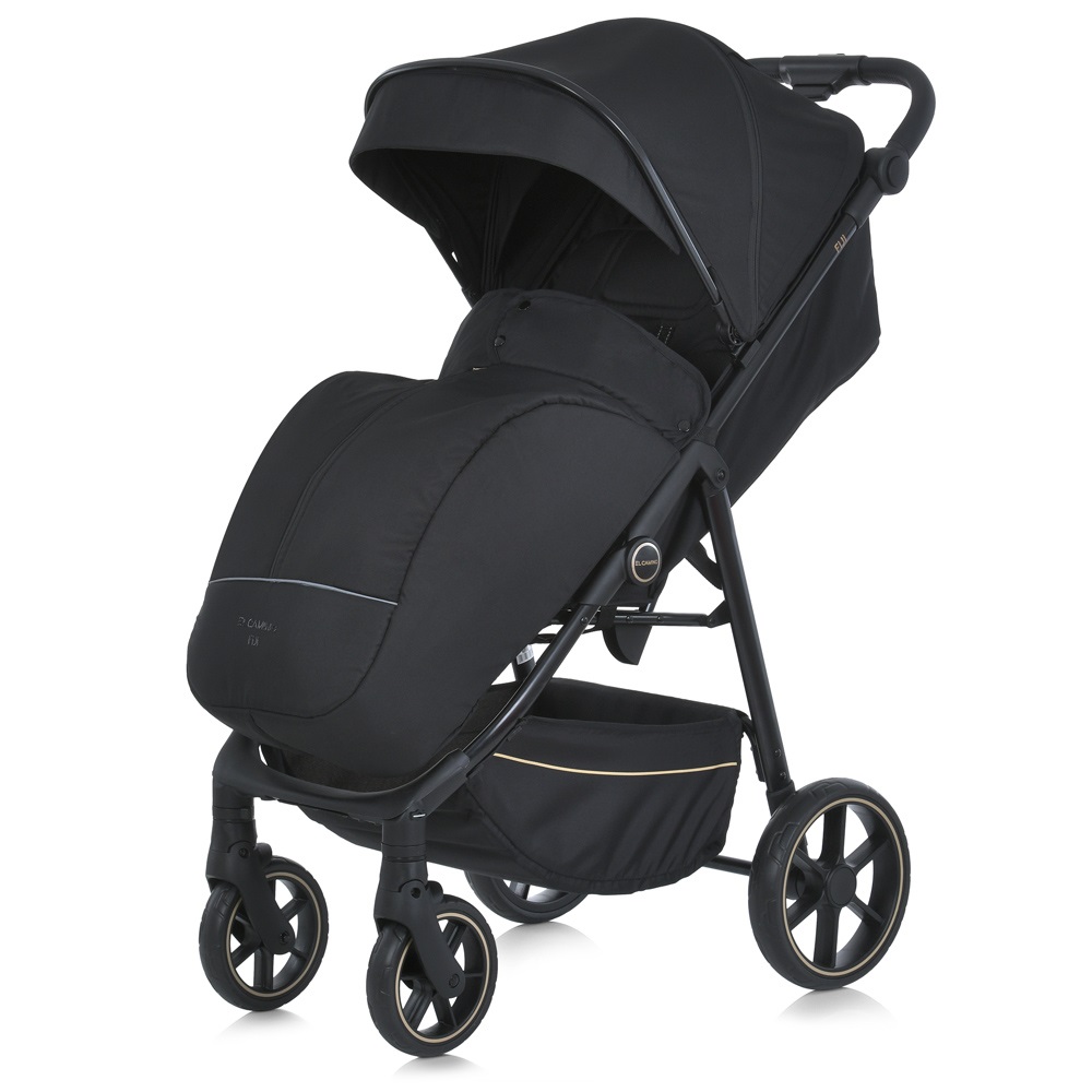 El Camino Fiji ME 1113-2 - всесезонний прогулянковий візок • Black Matt