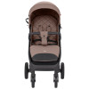 Carrello Bravo Air NF 2024 CRL-5512 - прогулочная коляска, всесезонная коляска с надувными резиновыми колесами • Royal Beige