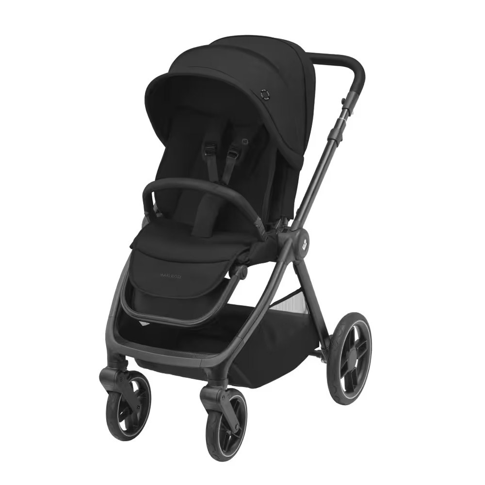 Maxi-Cosi Oxford - многофункциональная прогулочная коляска с реверсивным движением • Essential Black