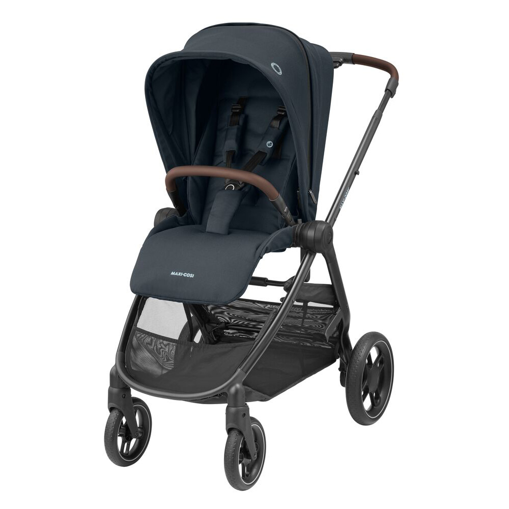 Maxi-Cosi Street Plus - универсальная коляска 2 в 1 с большими колёсами и возможностью реверсивного направления движения • Essential Graphite Maxi-Cosi Street Plus - универсальная коляска 2 в 1 с большими колёсами и возможностью реверсивного направления движения • Essential Graphite