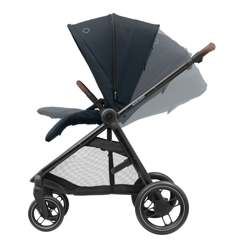 Maxi-Cosi Street Plus - универсальная коляска 2 в 1 с большими колёсами и возможностью реверсивного направления движения • Essential Graphite Maxi-Cosi Street Plus - универсальная коляска 2 в 1 с большими колёсами и возможностью реверсивного направления движения • Essential Graphite