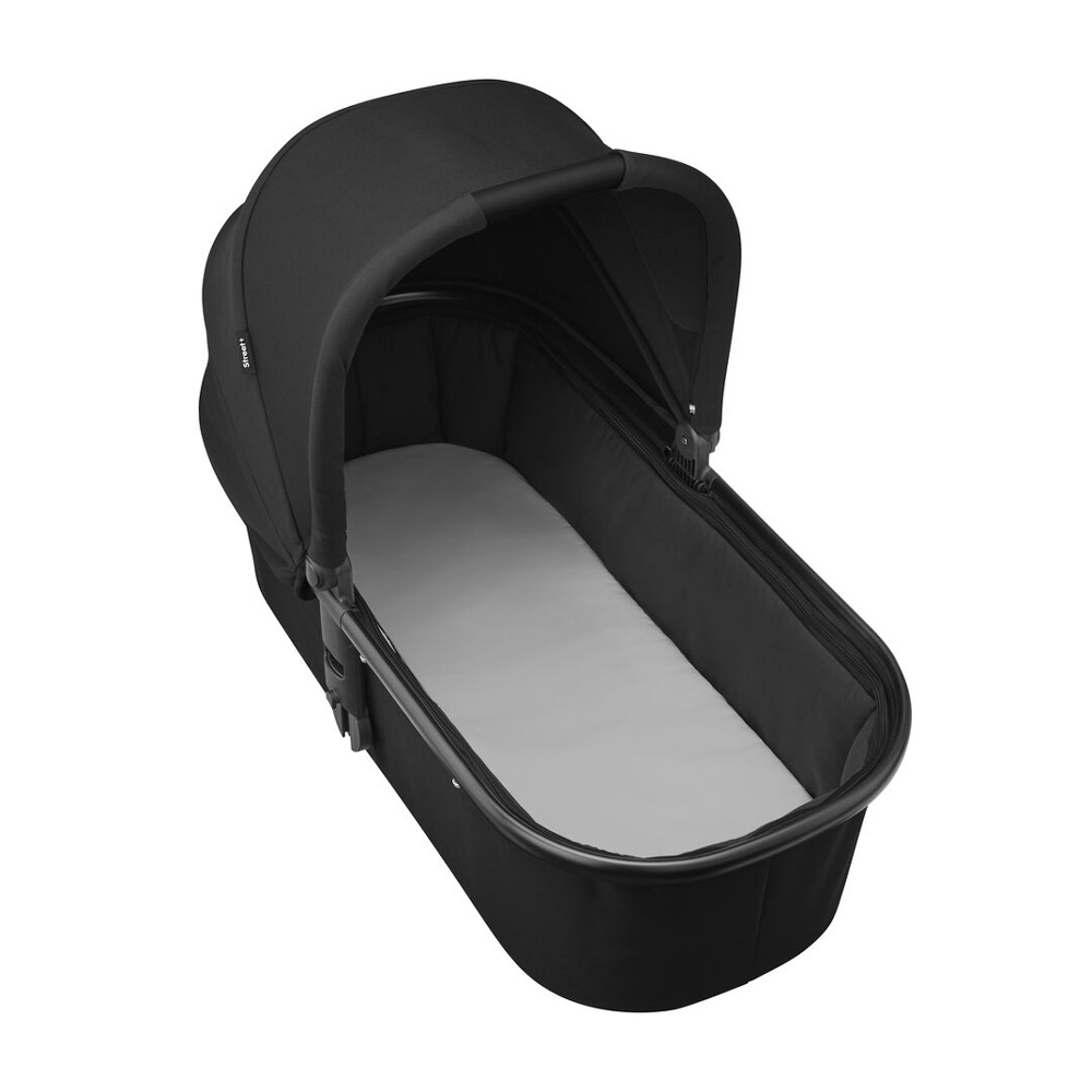 Maxi-Cosi Street Plus - универсальная коляска 2 в 1 с большими колёсами и возможностью реверсивного направления движения • Essential Black Maxi-Cosi Street Plus - универсальная коляска 2 в 1 с большими колёсами и возможностью реверсивного направления движения • Essential Black