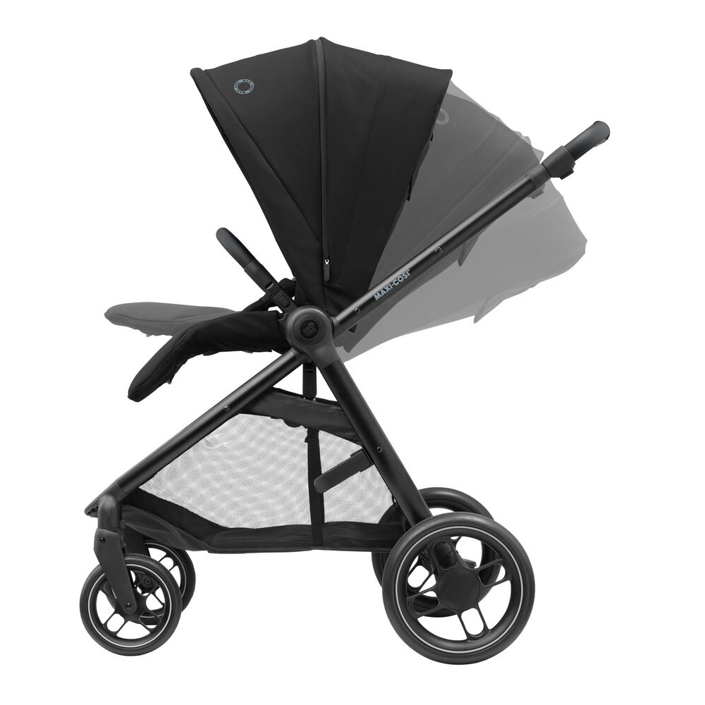 Maxi-Cosi Street Plus - универсальная коляска 2 в 1 с большими колёсами и возможностью реверсивного направления движения • Essential Black Maxi-Cosi Street Plus - универсальная коляска 2 в 1 с большими колёсами и возможностью реверсивного направления движения • Essential Black