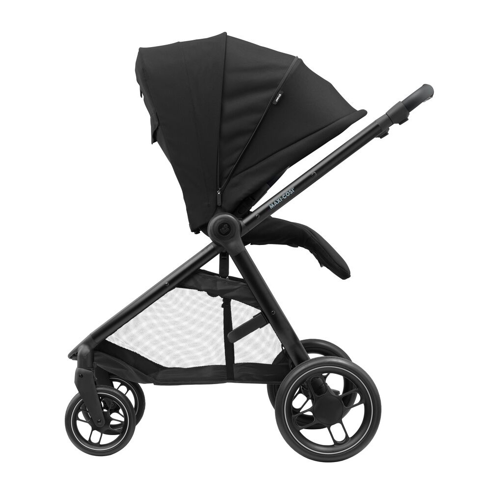 Maxi-Cosi Street Plus - универсальная коляска 2 в 1 с большими колёсами и возможностью реверсивного направления движения • Essential Black Maxi-Cosi Street Plus - универсальная коляска 2 в 1 с большими колёсами и возможностью реверсивного направления движения • Essential Black