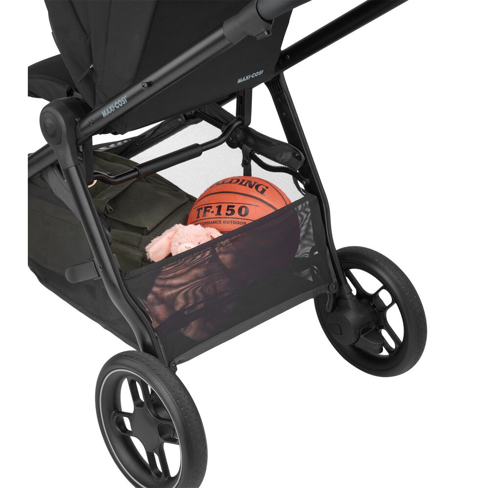 Maxi-Cosi Street Plus - универсальная коляска 2 в 1 с большими колёсами и возможностью реверсивного направления движения • Essential Black Maxi-Cosi Street Plus - универсальная коляска 2 в 1 с большими колёсами и возможностью реверсивного направления движения • Essential Black