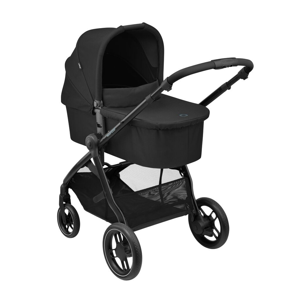 Maxi-Cosi Street Plus - универсальная коляска 2 в 1 с большими колёсами и возможностью реверсивного направления движения • Essential Black Maxi-Cosi Street Plus - универсальная коляска 2 в 1 с большими колёсами и возможностью реверсивного направления движения • Essential Black
