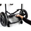 Bumprider Ride-On Board +Sit - подножка для второго ребенка с сиденьем • Grey